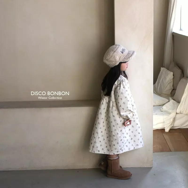 Disco Bonbon - Korean Children Fashion - #prettylittlegirls - Snow Flower One-piece - 7
