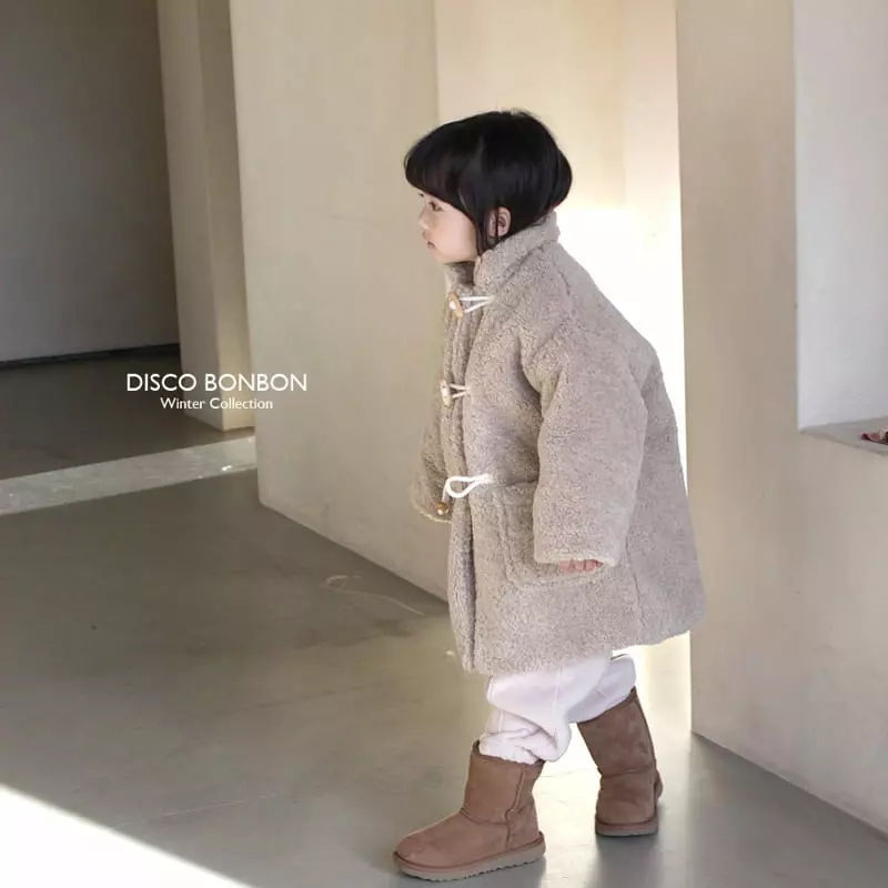 Disco Bonbon - Korean Children Fashion - #prettylittlegirls - Boshion Fluffy Coat