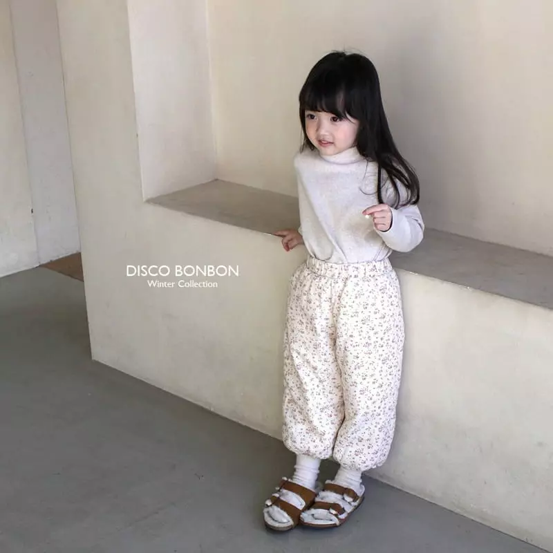 Disco Bonbon - Korean Children Fashion - #stylishchildhood - Neck Comfortable Turtleneck Tee - 11
