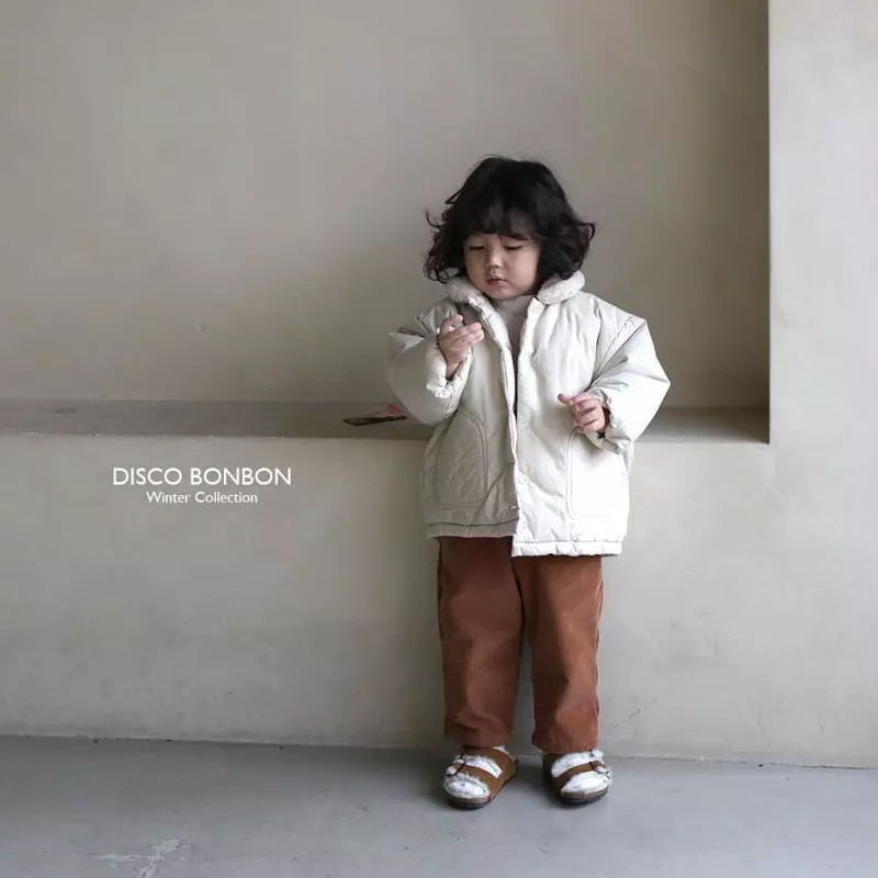 Disco Bonbon - Korean Children Fashion - #stylishchildhood - Tong Tong Rib Pants - 8