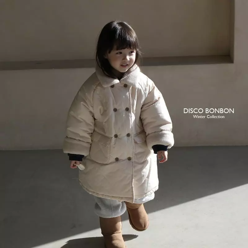 Disco Bonbon - Korean Children Fashion - #stylishchildhood - Butter Bonbon Padding Jacket - 6