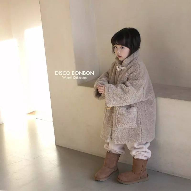 Disco Bonbon - Korean Children Fashion - #toddlerclothing - Boshion Fluffy Coat - 4