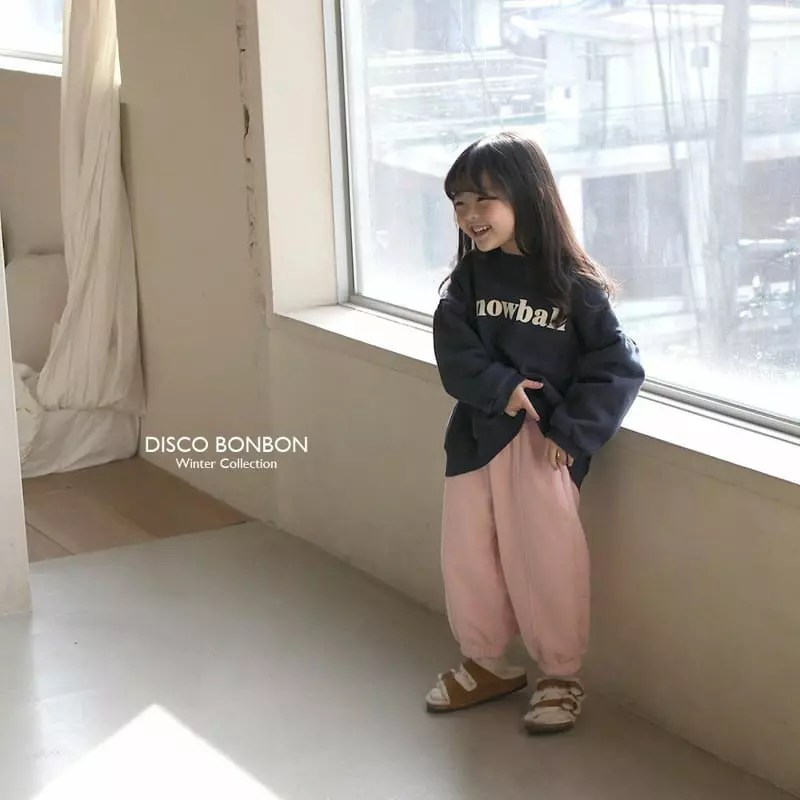 Disco Bonbon - Korean Children Fashion - #todddlerfashion - Posle Fleece Pants - 12