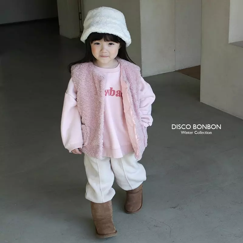 Disco Bonbon - Korean Children Fashion - #todddlerfashion - Snow Ball Sweatshirt - 4