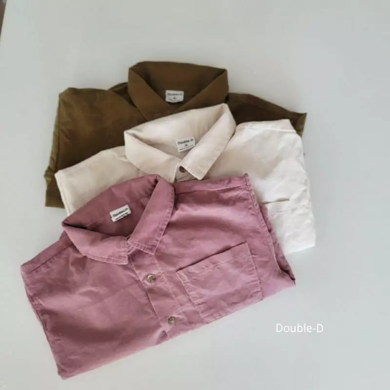 Doubled - Korean Children Fashion - #Kfashion4kids - Corduroy Shirt