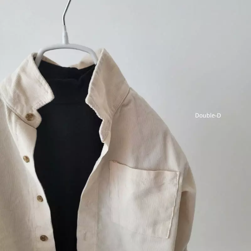 Doubled - Korean Children Fashion - #childrensboutique - Corduroy Shirt - 10