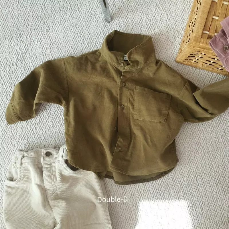Doubled - Korean Children Fashion - #designkidswear - Corduroy Shirt - 11