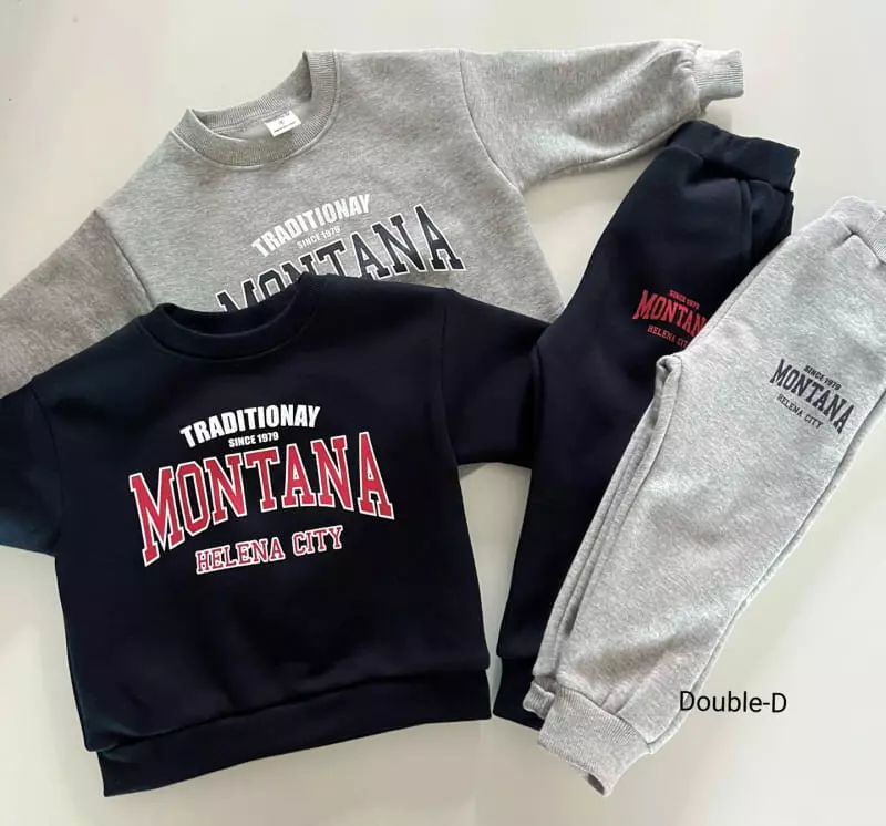 Doubled - Korean Children Fashion - #designkidswear - Montana Top Bottom set - 3