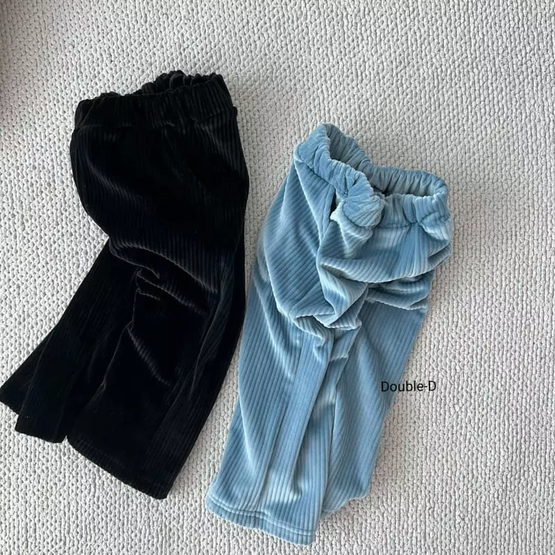 Doubled - Korean Children Fashion - #designkidswear - Soft Velvet Pants - 2