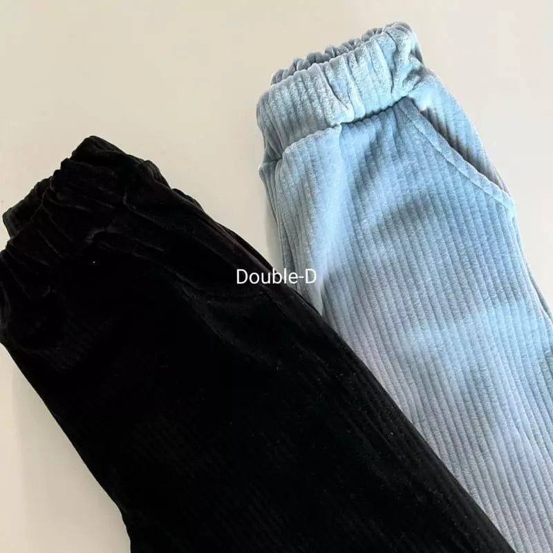 Doubled - Korean Children Fashion - #discoveringself - Soft Velvet Pants - 3