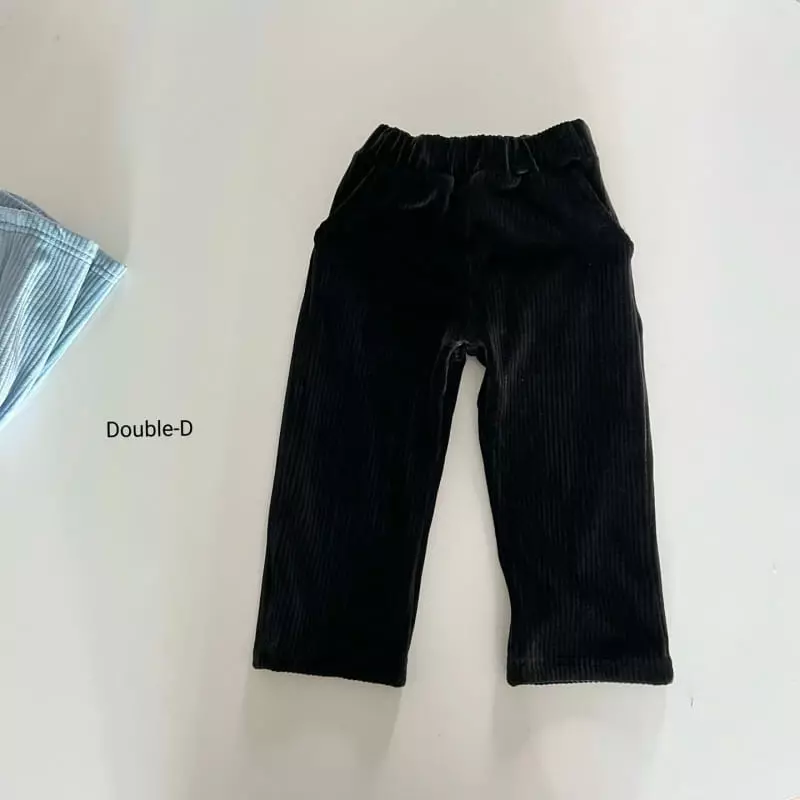 Doubled - Korean Children Fashion - #discoveringself - Soft Velvet Pants - 4