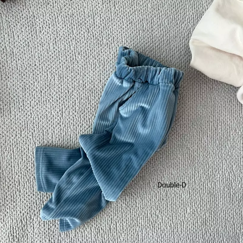 Doubled - Korean Children Fashion - #kidsstore - Soft Velvet Pants - 6