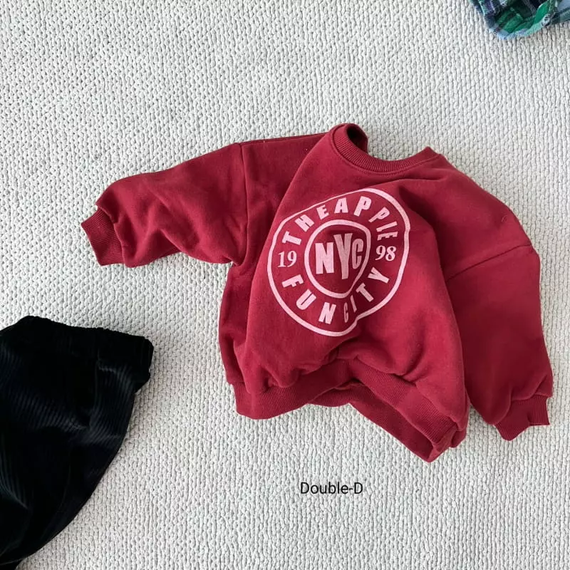 Doubled - Korean Children Fashion - #kidsshorts - NYC Sweatshirt - 4
