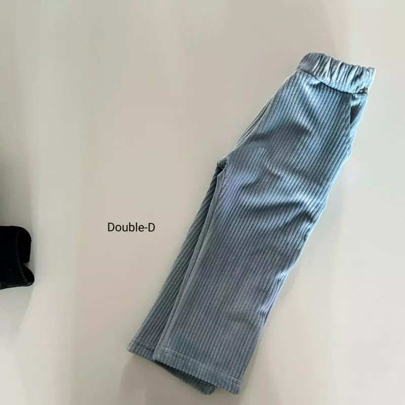 Doubled - Korean Children Fashion - #kidzfashiontrend - Soft Velvet Pants - 7