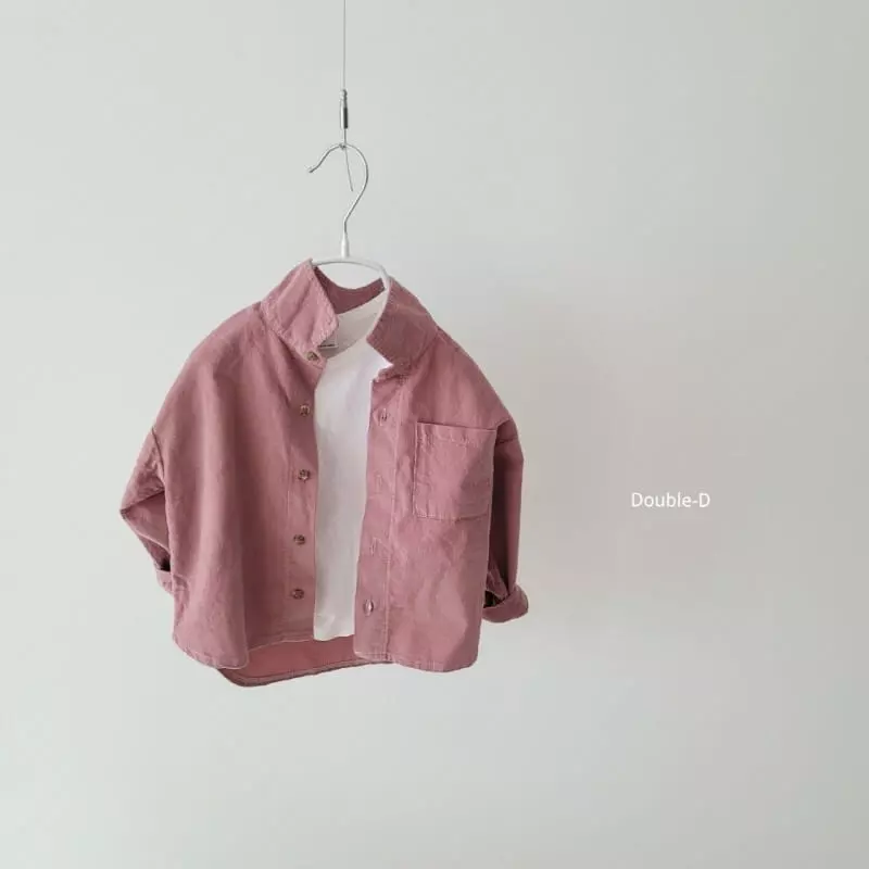 Doubled - Korean Children Fashion - #magicofchildhood - Corduroy Shirt - 4