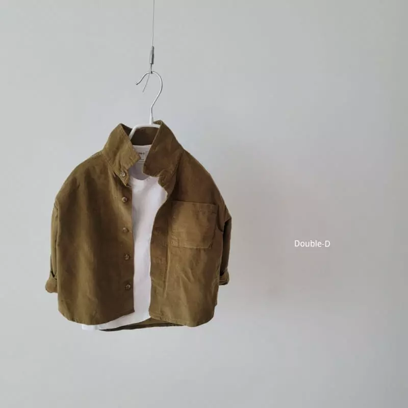 Doubled - Korean Children Fashion - #prettylittlegirls - Corduroy Shirt - 5