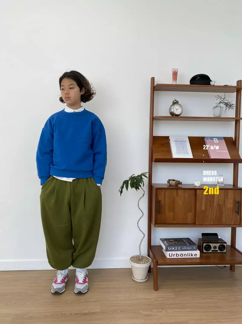 Dress Monster - Korean Junior Fashion - #childofig - Elbow Sweatshirt - 6