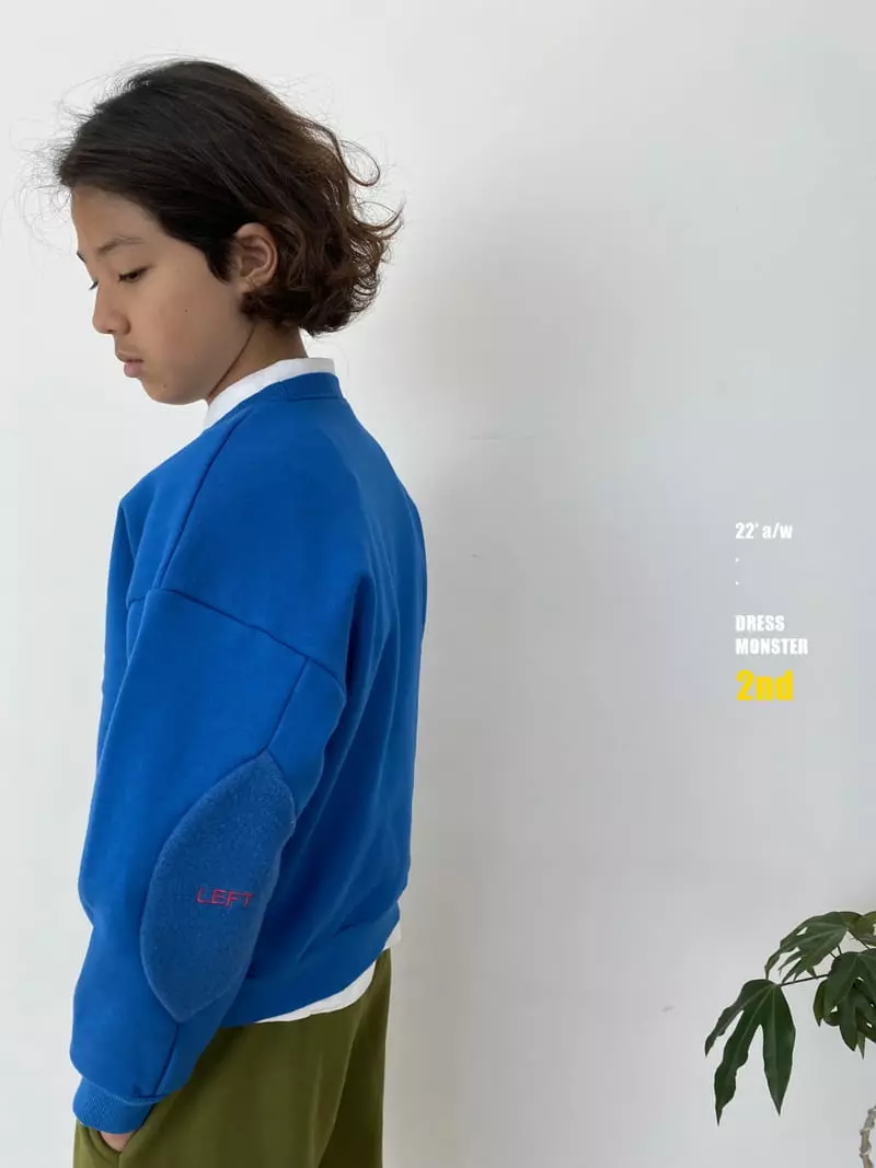 Dress Monster - Korean Junior Fashion - #childofig - Elbow Sweatshirt - 7