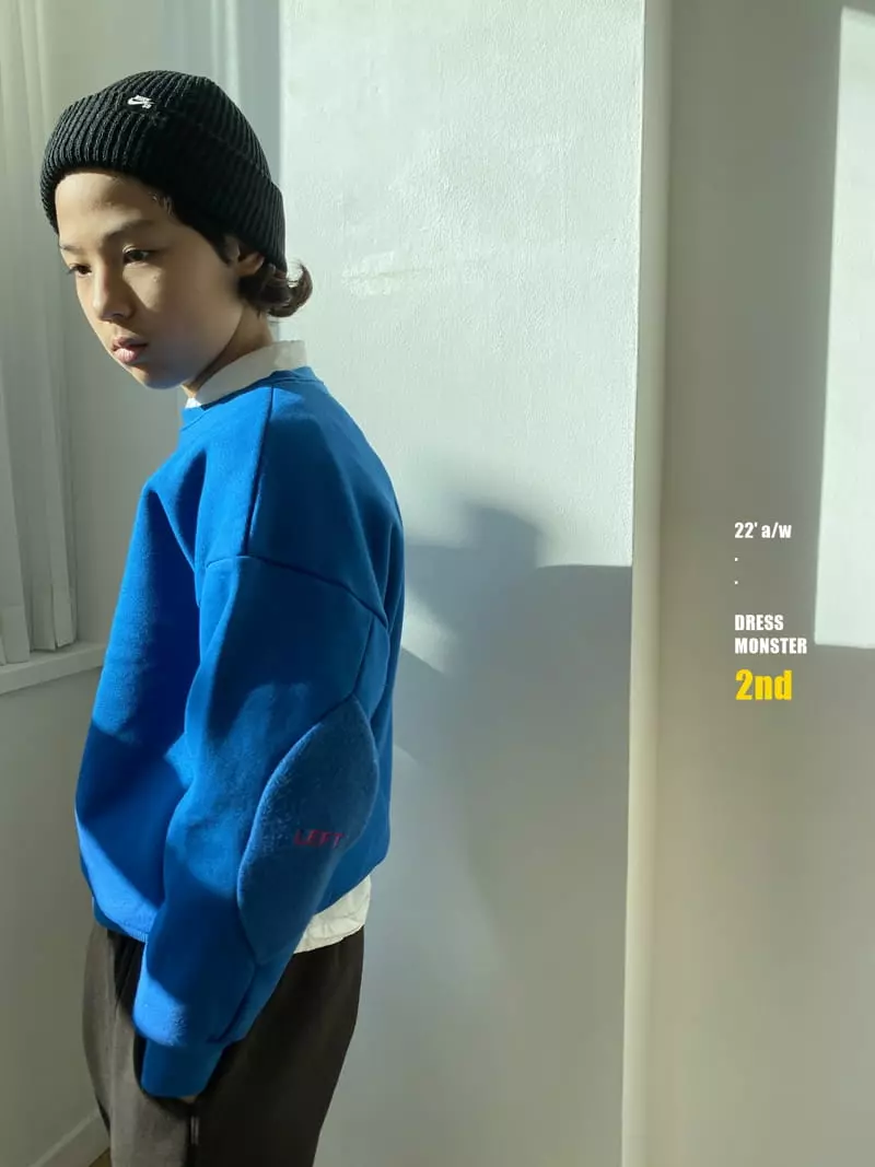 Dress Monster - Korean Junior Fashion - #childrensboutique - Elbow Sweatshirt - 8