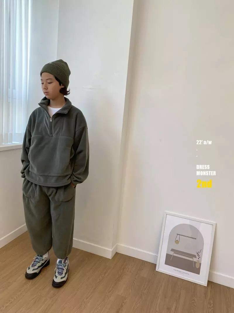 Dress Monster - Korean Junior Fashion - #discoveringself - Turtleneck Bear Set - 12