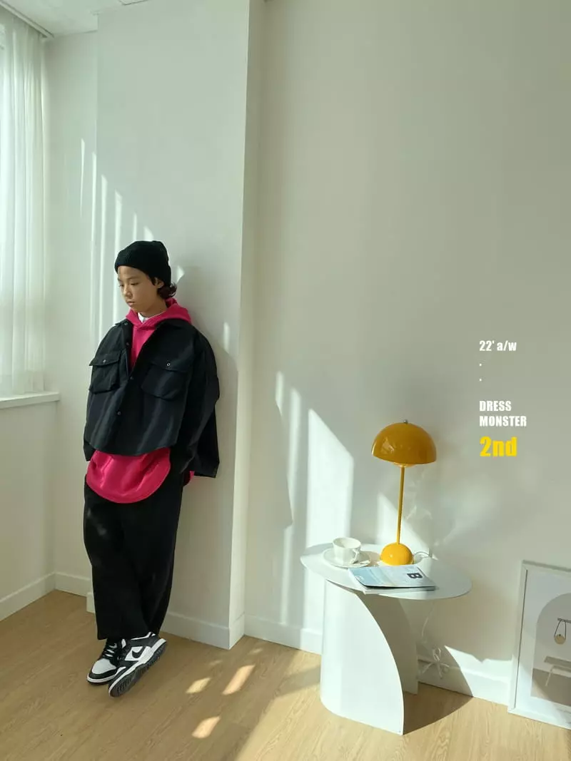 Dress Monster - Korean Junior Fashion - #fashionkids - Circle Hoody Tee - 12
