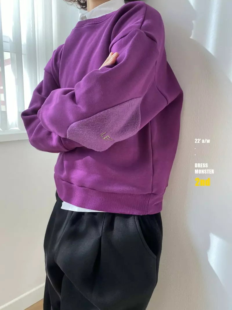 Dress Monster - Korean Junior Fashion - #fashionkids - Elbow Sweatshirt - 11