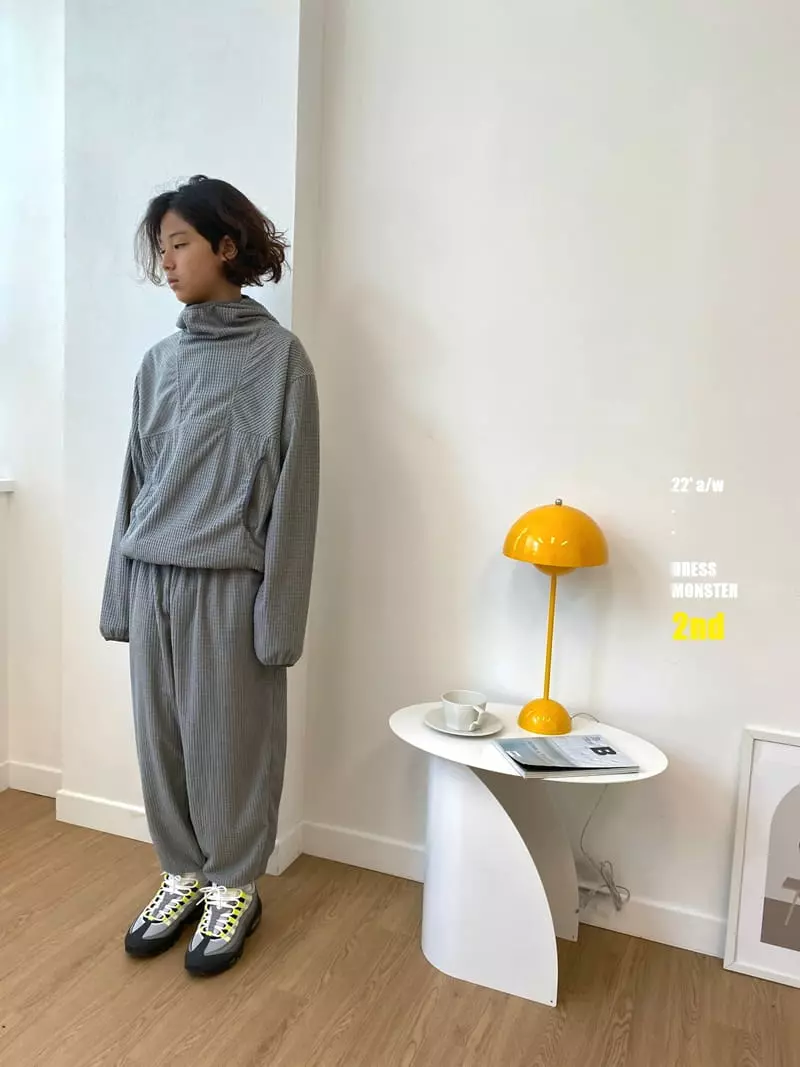 Dress Monster - Korean Junior Fashion - #kidsstore - Corduroy Cube Set-up - 4