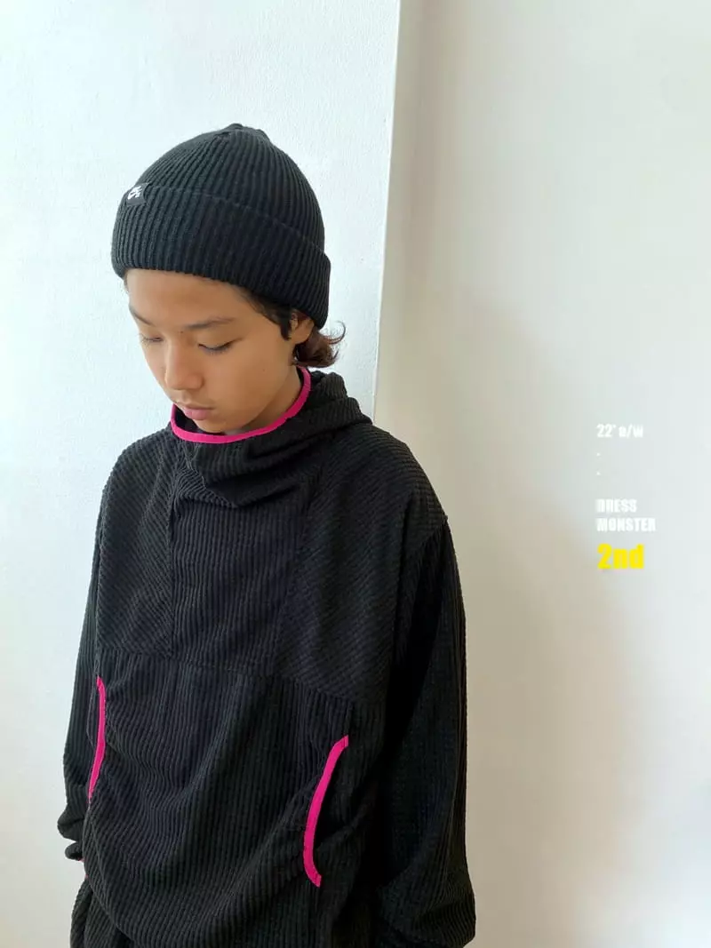 Dress Monster - Korean Junior Fashion - #magicofchildhood - Corduroy Cube Set-up - 7