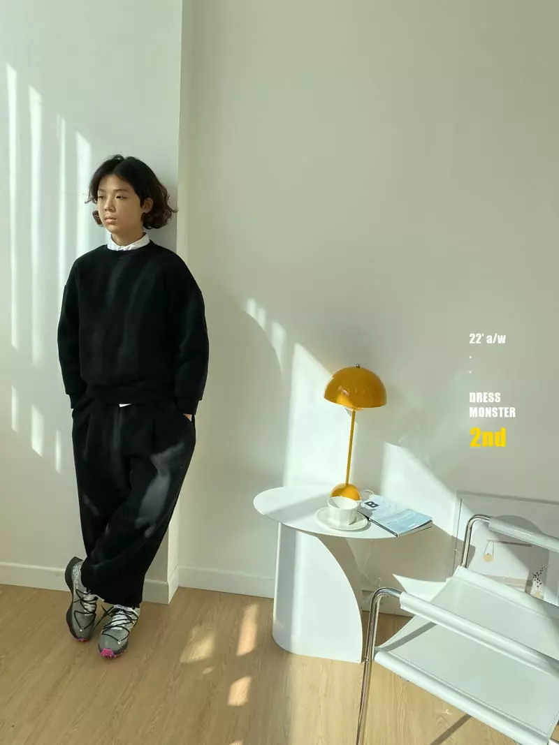 Dress Monster - Korean Junior Fashion - #magicofchildhood - Elbow Sweatshirt - 3