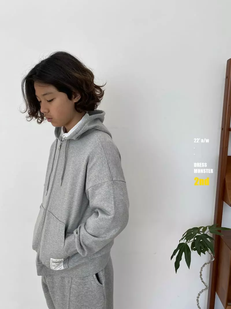 Dress Monster - Korean Junior Fashion - #magicofchildhood - Layerd  Hoody Tee - 2