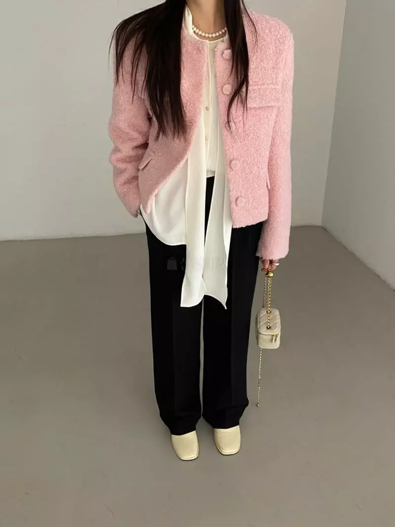 Duplo - Korean Women Fashion - #momslook - Mi Angora Jacket - 7