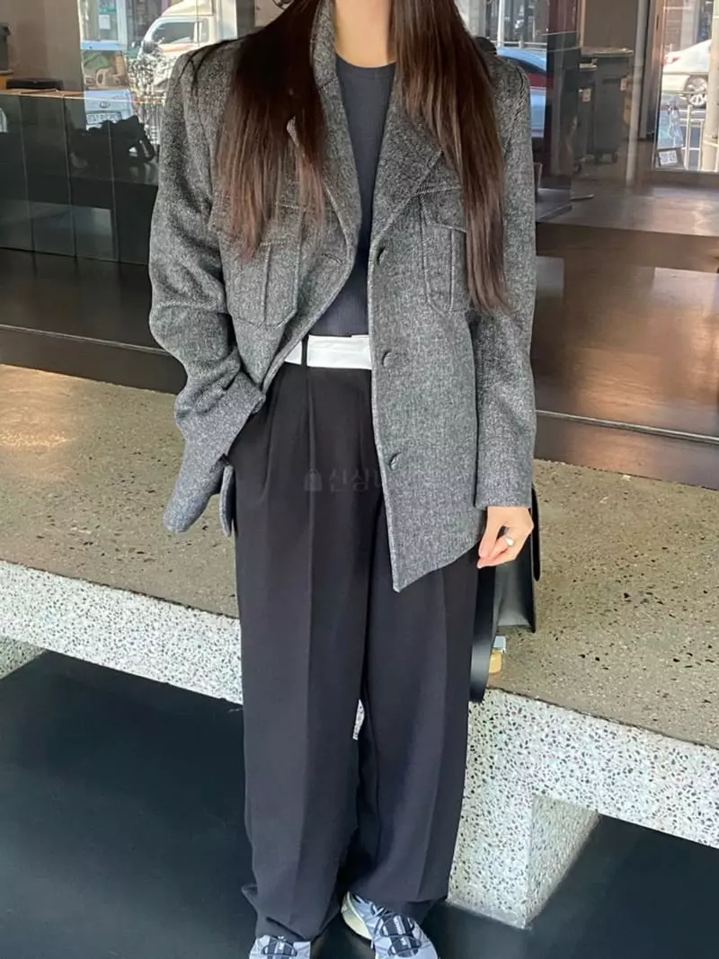 Duplo - Korean Women Fashion - #momslook - San Jacket - 5