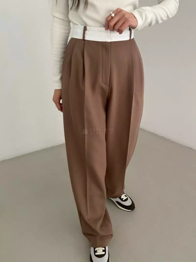 Duplo - Korean Women Fashion - #momslook - Urand Pants - 3