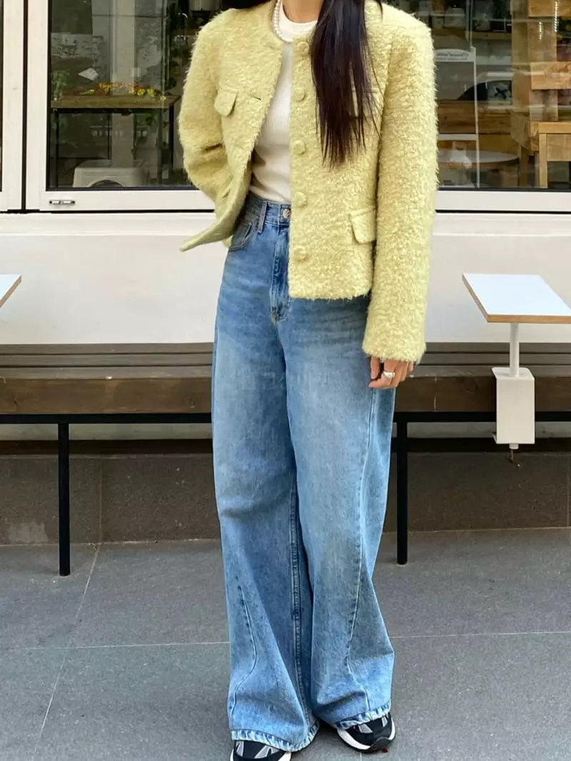 Duplo - Korean Women Fashion - #womensfashion - Mi Angora Jacket - 2