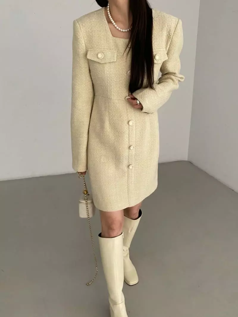 Duplo - Korean Women Fashion - #womensfashion - Twid One-piece - 3