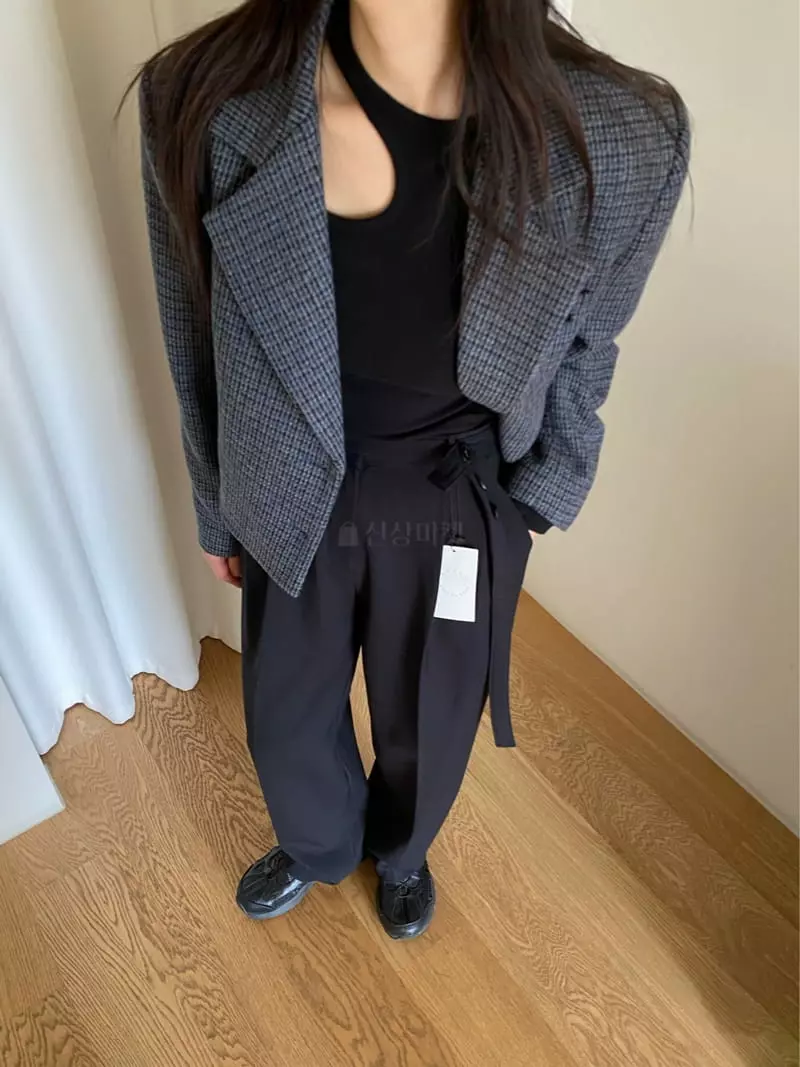 Duplo - Korean Women Fashion - #womensfashion - Buttonn Pants - 9