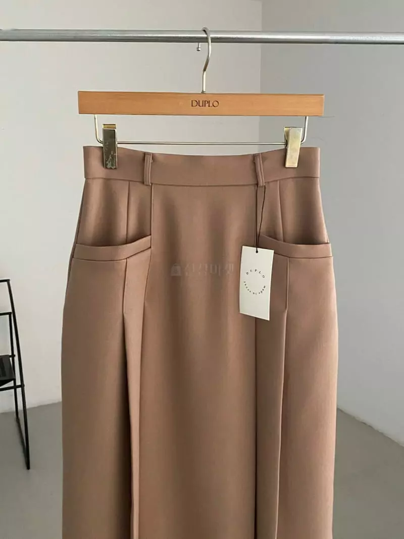 Duplo - Korean Women Fashion - #womensfashion - Low Pleats Skirt - 3