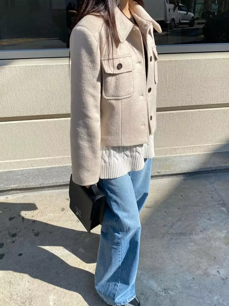Duplo - Korean Women Fashion - #womensfashion - Bear Jacket