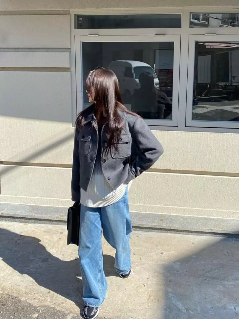 Duplo - Korean Women Fashion - #womensfashion - Bear Jacket - 11