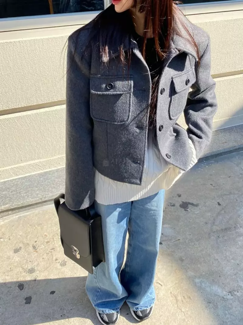Duplo - Korean Women Fashion - #womensfashion - Bear Jacket - 9