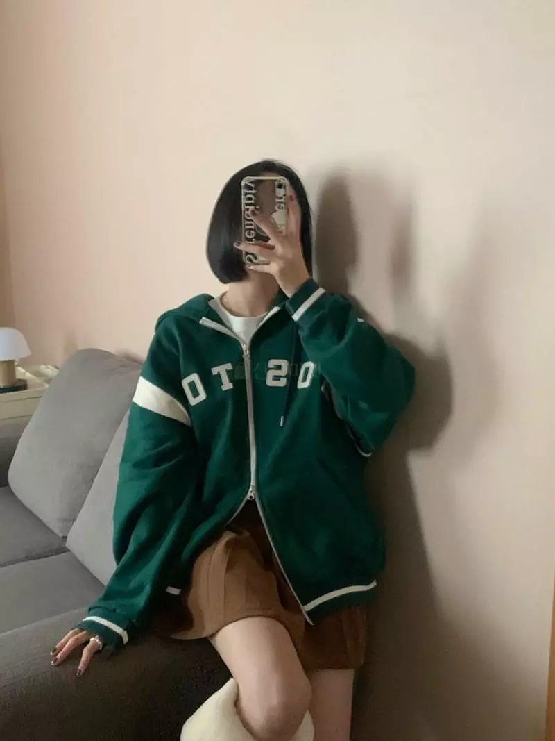 Edison Store - Korean Women Fashion - #momslook - Boston Zip-up - 5