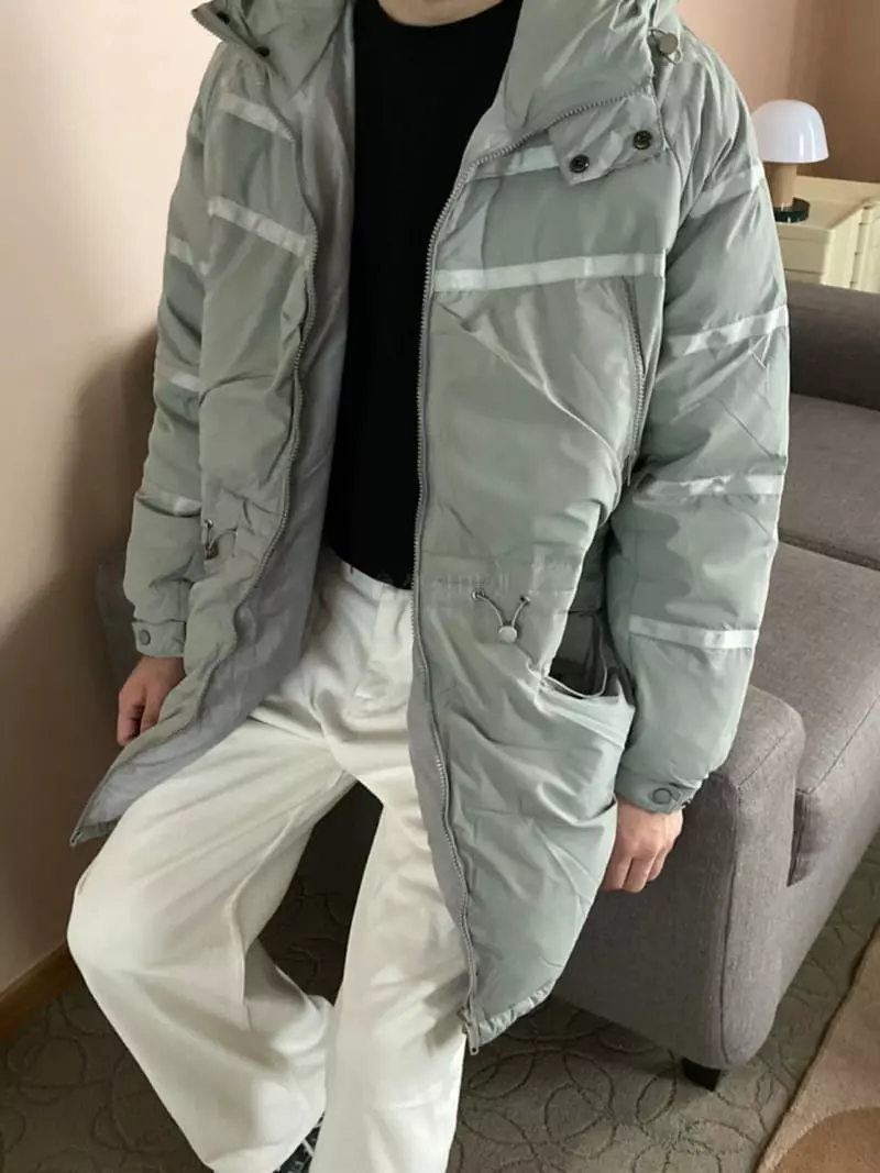 Edison Store - Korean Women Fashion - #pursuepretty - Duck Long Padding Jacket