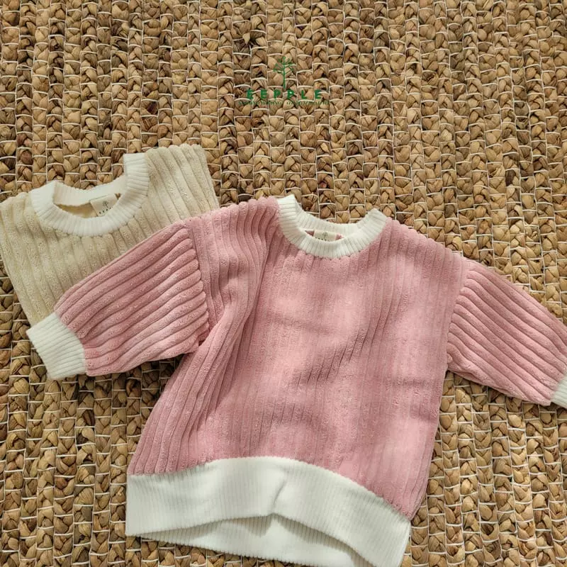 Eepple - Korean Children Fashion - #Kfashion4kids - Embo Sweatshirt - 6