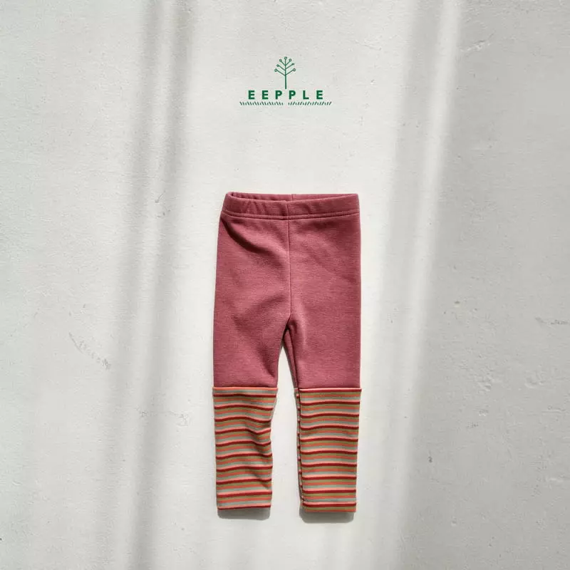 Eepple - Korean Children Fashion - #childofig - Line Warmer Leggings - 3