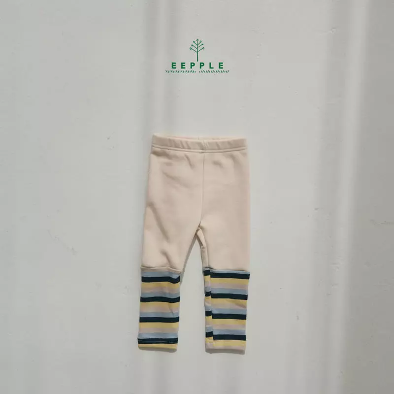Eepple - Korean Children Fashion - #childofig - Line Warmer Leggings - 4