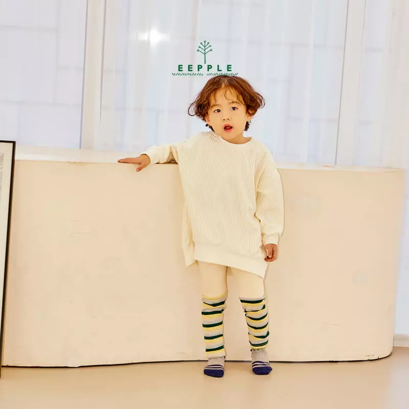 Eepple - Korean Children Fashion - #kidzfashiontrend - Line Warmer Leggings - 10