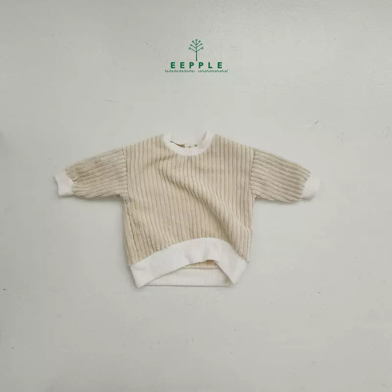 Eepple - Korean Children Fashion - #kidzfashiontrend - Embo Sweatshirt - 5