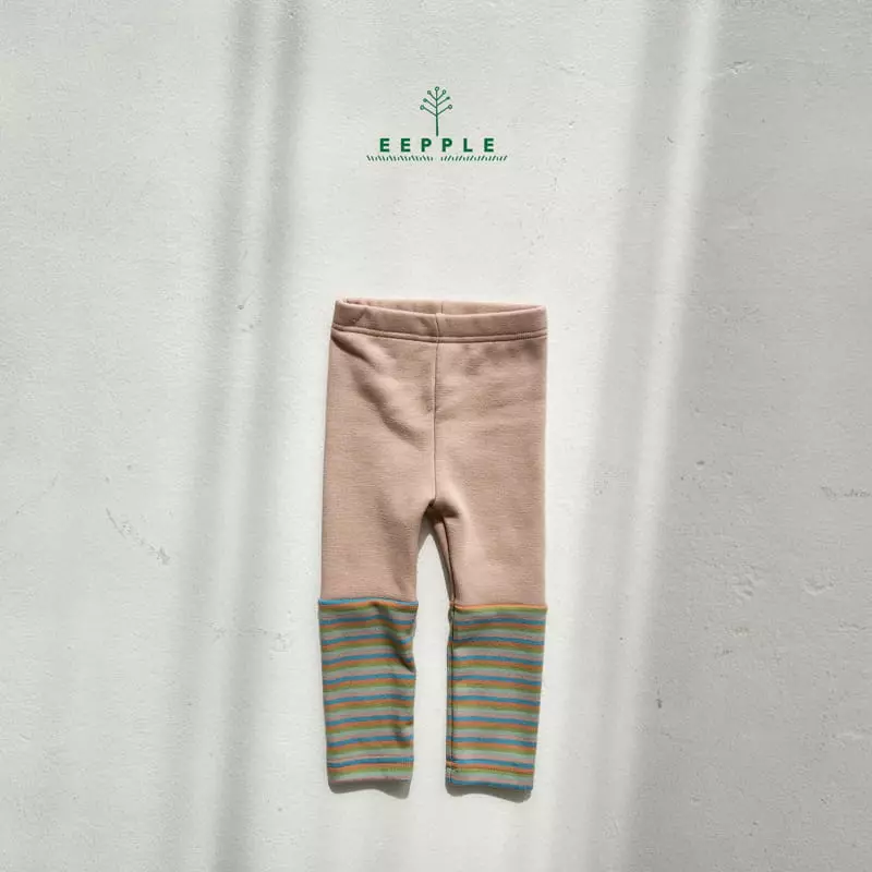 Eepple - Korean Children Fashion - #stylishchildhood - Line Warmer Leggings - 2