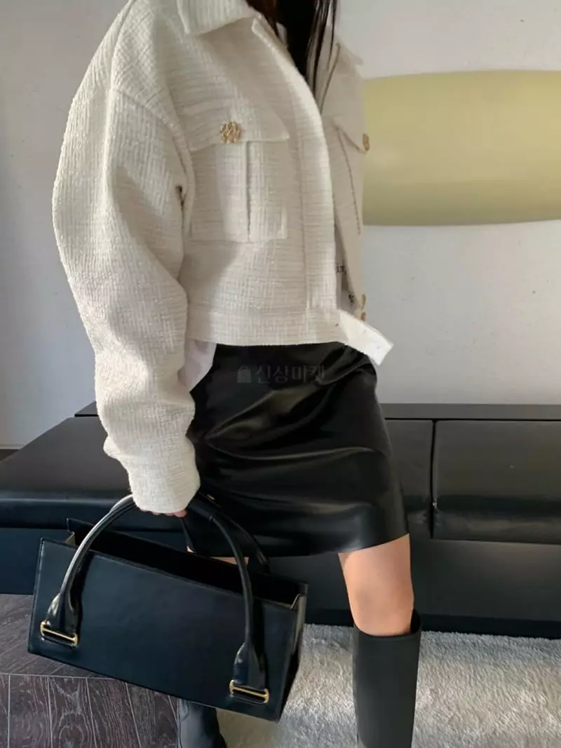 Egg Is - Korean Women Fashion - #momslook - Allo Twid Jumper - 3