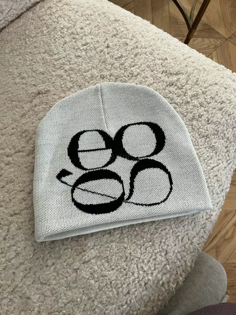 Egg Is - Korean Women Fashion - #momslook - Logo Beanie - 3